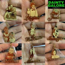 Load image into Gallery viewer, 3D Photo Name Necklace