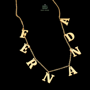 Charmed Letters Necklace