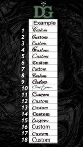 Say My Name Set