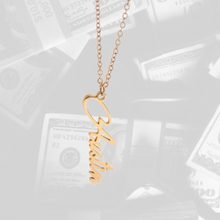 Load image into Gallery viewer, Sideways Necklace
